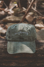 Load image into Gallery viewer, Outdoorsy Embroidered Baseball Cap | Hiking Hats | Outdoorsy Hats | Embroidered Dad Hats | Nature Hat | Outdoorsy Gifts