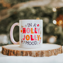 Load image into Gallery viewer, holly jolly mug