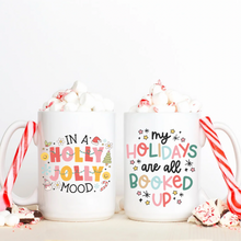 Load image into Gallery viewer, holly jolly mug