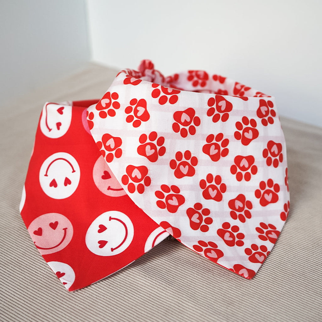 Puppy Love (Reversible) | Bandana