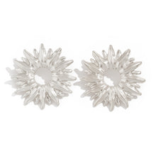 Load image into Gallery viewer, New Fashionable Metallic Hollow Sunflower Earrings with Exaggerated Irregular Earrings