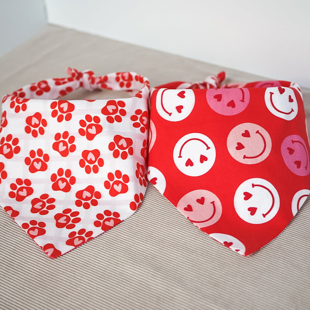 Puppy Love (Reversible) | Bandana