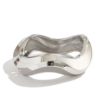 Load image into Gallery viewer, Irregular edged spring bracelet ins wind metallic folds Bracelet smooth surface