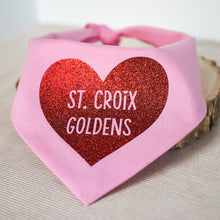 Load image into Gallery viewer, Personalized Valentine | Bandana