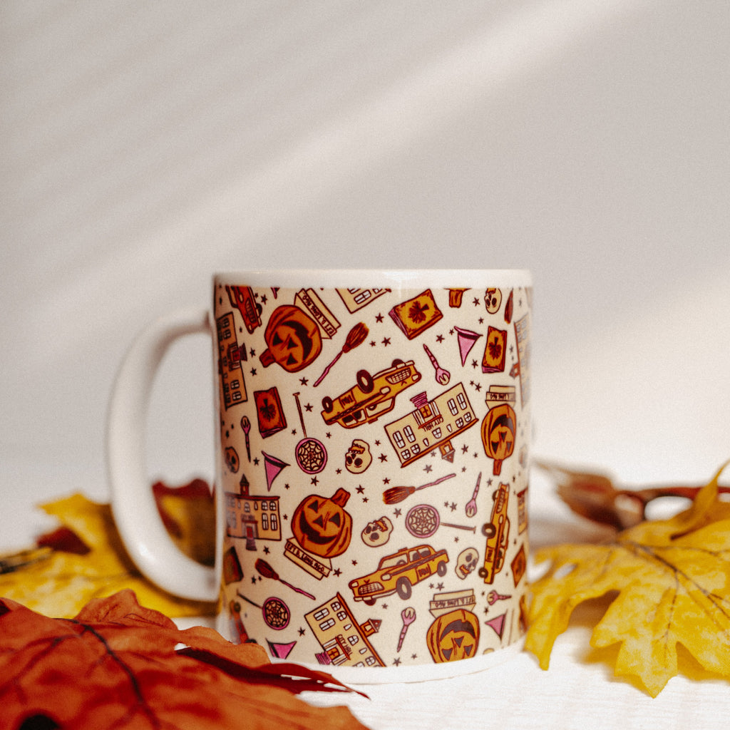 Halloween University mug